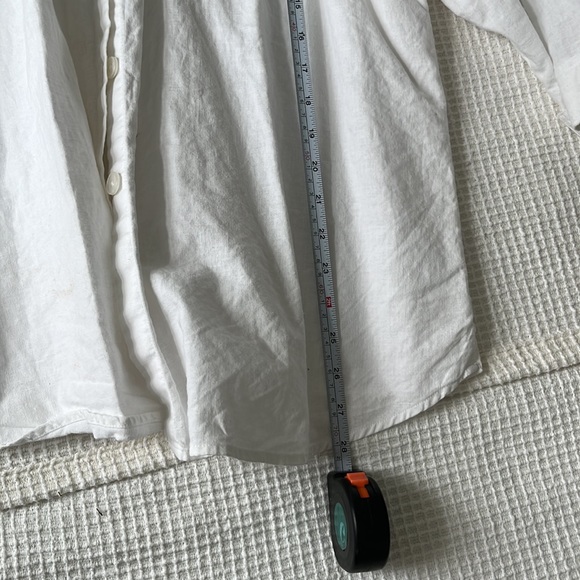 White Linen woman’s top - Picture 8 of 8